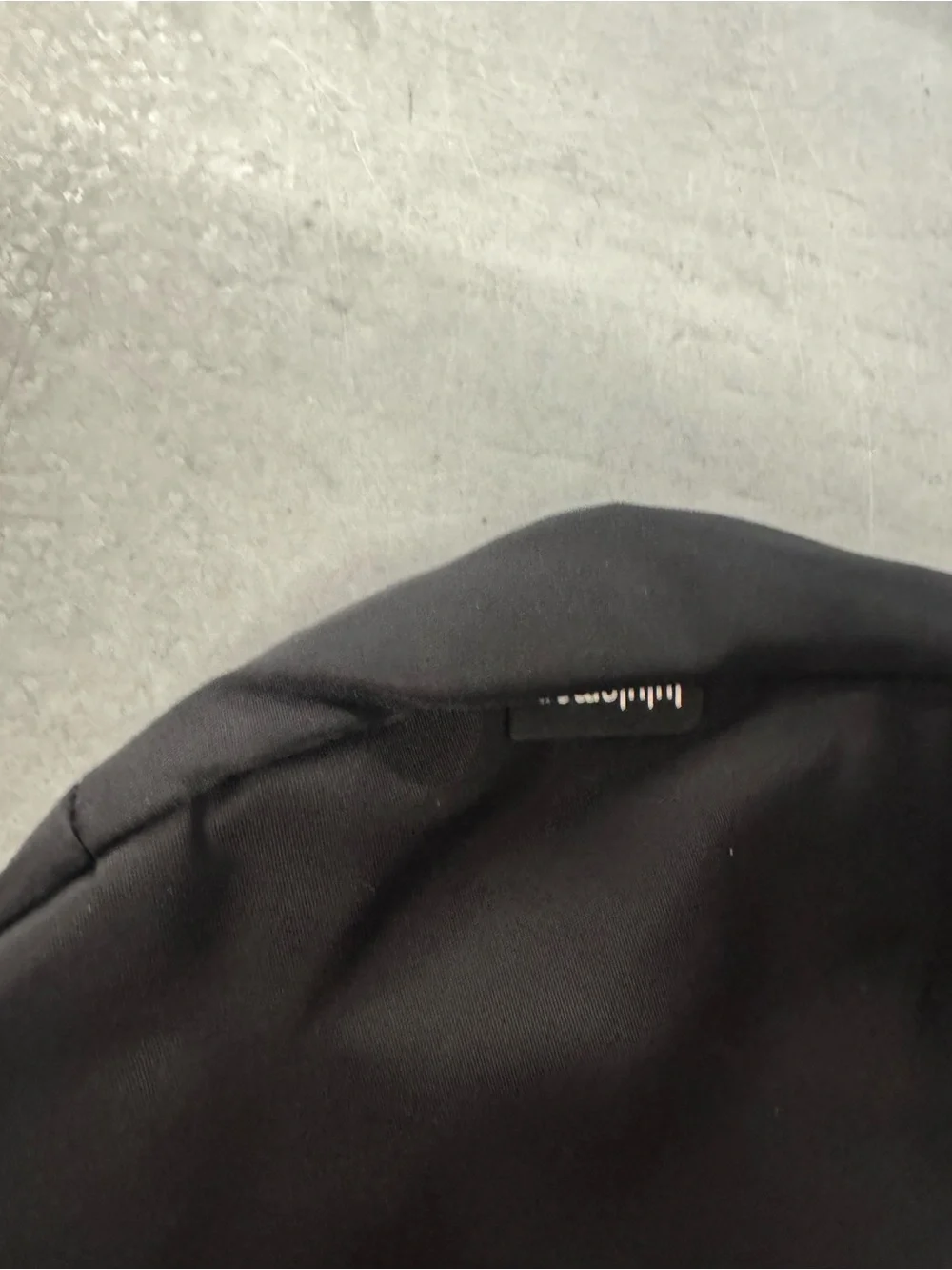 Lululemon Black Crossbody Bag with Gold Hardware